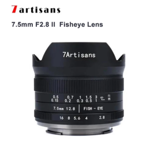 7artisans 7,5mm F2.8 II V2.0 APS-C Format Fisheye-Objektiv mit 190° Sichtfeld für S0nny E Fujji <span class=keywords><strong>Nikkon</strong></span> Z M4/3 Spiegellose Kameras - Product Image 2
