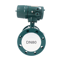 Bulk Order DN15-DN2000 Electromagnetic Flow Meter Flange Type Water Raw River Water Lake Water Well Groundwater Flow Sensor IP65