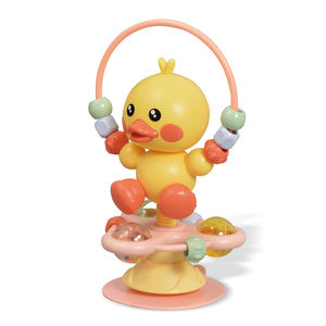 <span class=keywords><strong>Jouet</strong></span> de secoueur de canard de dessin animé <span class=keywords><strong>pour</strong></span> bébés <span class=keywords><strong>jouet</strong></span> de bébé en plastique de hochet de <span class=keywords><strong>ventouse</strong></span> de <span class=keywords><strong>chaise</strong></span> <span class=keywords><strong>haute</strong></span> <span class=keywords><strong>avec</strong></span> le hochet de <span class=keywords><strong>ventouse</strong></span> - Product Image 1