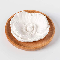 Pierre de diatomite de parfum de pierre d'arome en céramique de tournesol pour le diffuseur décoratif de pierre d'arome de désodorisant de maison