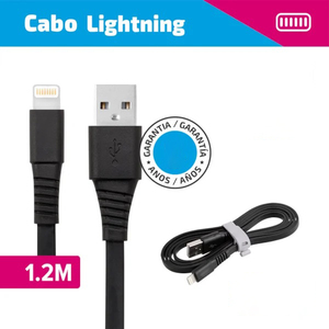 Ukalun Bán Buôn 4 Dây 1.2 Meter PVC 8Pin Biểu Tượng Tùy Chỉnh Cáp <span class=keywords><strong>USB</strong></span> Cho Iphone Với 5V 2.4A Đầu Ra Trong Hình Dạng Phẳng - Product Image 3