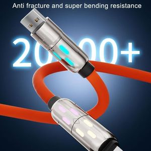 4-en-1 120W Cable de carga súper rápido Cargador Cable DE DATOS Puertos compatibles con Usb-C <span class=keywords><strong>para</strong></span> iPhone - Product Image 2