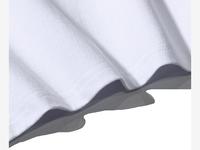 Kaus ukuran besar 280g 100% katun berat tarif rendah kaus sutra bahu jatuh kaus logo kustom uniseks untuk pria