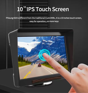 10.1 inch 128G Android 9.0 DVR đảo ngược máy ảnh 4 kênh GPS navigation Wifi BT xe Dashcam màn hình xe tải <span class=keywords><strong>Video</strong></span> Recorder - Product Image 5