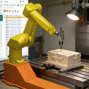 Moteur servo-électrique industriel hors ligne tout-en-un Sprutcam Cad/Cam/Olp : simplifiez les tâches complexes - Product Image 4