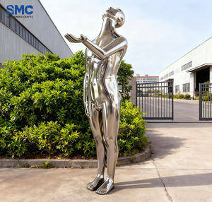 स्मैक स्टेनलेस स्टील वेल्डेड रोबोट पशु शैली कला मूर्तिकला कस्टम इंटीरियर सजावट पेशेवर शिल्प कौशल वाणिज्यिक - Product Image 4