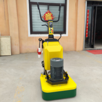 Meuleuse électrique robuste à télécommande pour sols en béton et époxy industriels