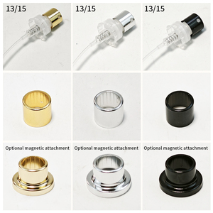 40ml Roman cột sọc chai nước hoa thủy tinh với Gradient nhựa bóng Nắp tốt sương bơm lại phun tùy chỉnh Hộp quà tặng & Túi - Product Image 6