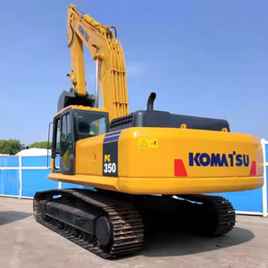 Excavadora de cadenas Komatsu PC350 de 35 toneladas, usada, original de Japón, con pocas horas de uso, para minería pesada y construcción, ¡gran oferta! - Product Image 2