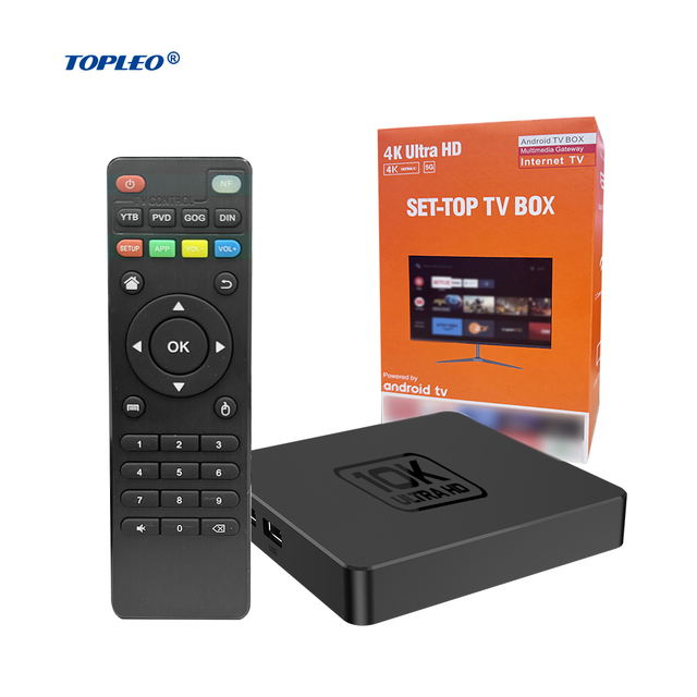 Topleo Android 14 Smart Tv Box Set Top Box Tv Digital 4k Mini Smart Android Tv Box