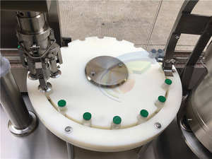 Máquina Llenadora de Botellas de Vidrio con Polvo, Eléctrica, Automática, con Control PLC, Modelo CX-GFJ, de Alta Precisión - Product Image 3