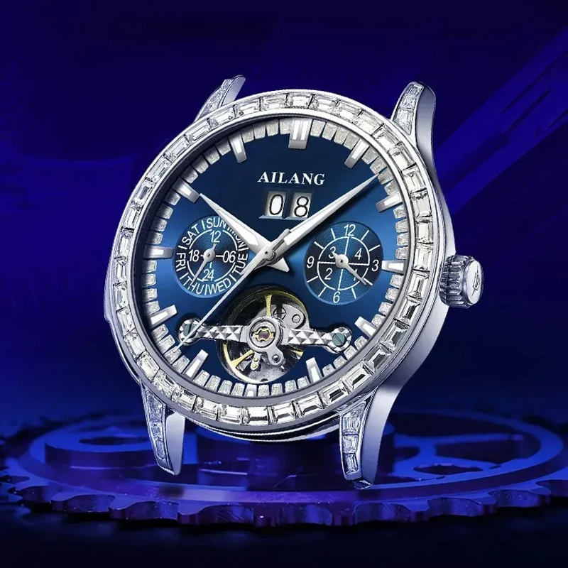 AILANG Men Fashion Mechanical Watch White