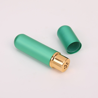 Bouteille d'aromathérapie en métal personnalisée en usine, flacon inhalateur nasal de 5 ml avec bande de coton, mini flacon de parfum de luxe pour le voyage