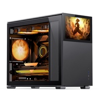 Boîtier JONSBO Pinecone D31/D41 MATX de petite taille ATX avec écran secondaire transparent latéral, double radiateurs de refroidissement à eau de 360 mm, neuf