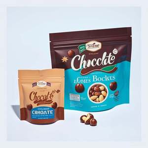 Custom Moisture-Proof DoyPack <b>Bags</b> Reseal Plastic Aluminum Foil Stand up Pouch for Almond & Cashew Nut Packaging for Sushi Jelly - Product Image 1