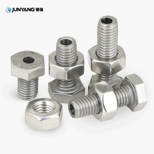 Tornillo hexagonal de acero inoxidable galvanizado M10 de la marca JUNYANG, el mejor de fábrica, para puertas de contenedores, venta de piezas y accesorios de alta calidad - Product Image 3