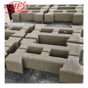 Automatische QT10-15 Kalk herstellungs maschine Stabiler Hohl <span class=keywords><strong>block</strong></span> Produktions linie Fertiger Blockform Ton Vibrations methode Motor PLC Sand - Product Image 5