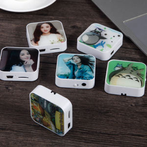 Factory Cartoon Mini MP3 Player Card Slot Portable Music Player for Kids <b>Gift</b> Collectible Custom Logo Plastic Sport Player - Product Image 6