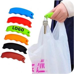 Agarrador de Silicona No Tóxica para Bolsas de Compras, Resistente, Ergonómico, Alivia la Presión, para Cocina y Hogar - Product Image 1