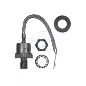 Single Diodes Electronics Components Online VS-SD200R16M12C DO-205AC, DO-30, Stud DIODE STD REV 1600V 200A DO205AC - Product Image 1