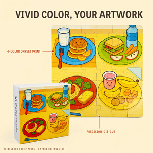 <span class=keywords><strong>Puzzle</strong></span> Educativo a Tema Cibo 30 Pezzi, Giocattoli Didattici per Bambini e Bimbi Piccoli, Il Mio <span class=keywords><strong>Primo</strong></span> <span class=keywords><strong>Puzzle</strong></span> - Product Image 3