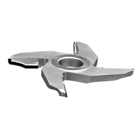 YUFU Personnalisable OEM/ODM Plaque de coupe pour porte à insert PCD non revêtu, fraise diamantée HRC93 Premium pour le fraisage