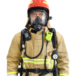 ระบบ SCBA อัจฉริยะพร้อมถังคาร์บอนไฟเบอร์ขนาด 6.8 ลิตร ทนไฟ แรงดันอากาศบวก อุปกรณ์ป้องกันส่วนบุคคล - Product Image 1