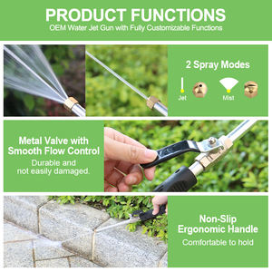 SUNSHINE Lance de nettoyage haute pression pour nettoyeur haute pression, avec embouts de buse pour tuyau <span class=keywords><strong>d</strong></span>'arrosage, OEM ODM - Product Image 3