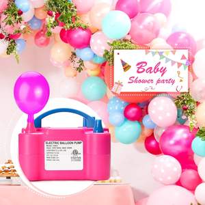 Balão elétrico portátil Máquina De Sopro com Bicos Duplos Rosa Vermelha 110V 600W Balão Recheio Máquina Partido Suprimentos Bomba de Ar - Product Image 4