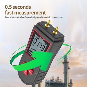 Manomètre numérique NOYAFA NF-565 avec option de mesure multi-unités et capteur positif/négatif - Product Image 2