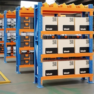 Sistema de estantería de almacenamiento de almacén de acero estante de metal sin pernos ajustable de 5 capas - Product Image 6