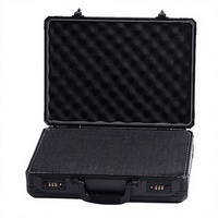 Boîte à outils porte-bonheur en alliage d'aluminium, valise de sécurité résistante aux chocs, boîtier pour caméra avec mousse prédécoupée