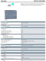 PLC Siemens SIMATIC S7-1200 CPU 1215C 6ES7215-1AG40-0XB0 con 2 Salidas Analógicas DC/DC/DC, Alimentación Ethernet/ProfiNet para Programación de PLC