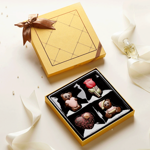 Boîtes à Chocolats de Luxe Personnalisées en Gros avec Embossage, Emballage Écologique en Mousse, Design Portable pour Chocolats Haut de Gamme - Product Image 4