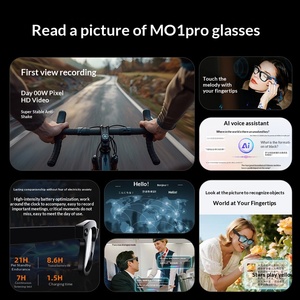 แว่นตาอัจฉริยะรุ่นล่าสุด M01Pro กล้อง 800W พิกเซล แปลภาษาด้วย AI ระบุวัตถุ รองรับ ChatGPT ฟังก์ชั่นโทร - Product Image 4