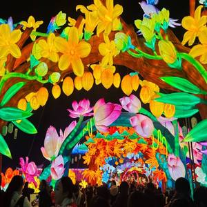 <span class=keywords><strong>2025</strong></span> <span class=keywords><strong>New</strong></span> Arrival bay Loy krathong lễ hội Trung Quốc lễ hội đèn lồng bầu trời đèn lồng làm bằng vải vải cho Giáng sinh - Product Image 6