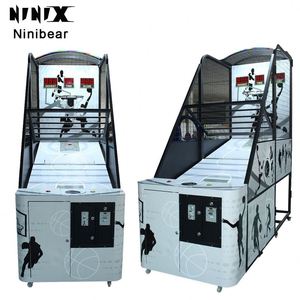 Máquina de Juego Arcade Deportiva para Interiores, Simulador de Baloncesto Operado con Monedas, con Aro, para Niños de 6+ Años, para Uso Doméstico - Product Image 6