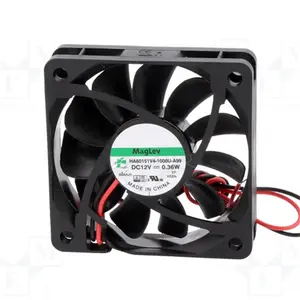 silent DC 12V Brushless Exhaust Fan 60mm 60x60x15 2pin 6015 cooling fan HA60151V4-1000U-A99