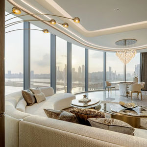 Lusso moderno pacchetto di mobili a doppia funzione in pelle Club sedie libreria parete soggiorno Combo Set-una biblioteca completa Villa - Product Image 3