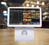 Android 15.6 Caisse enregistreuse de point de vente simple et double écran pour la vente au détail et la restauration Machine de point de vente à registre unique