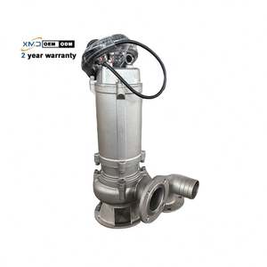 Bomba sumergible cortadora para estaciones de tratamiento de aguas residuales de piscinas, bomba para control de inundaciones, bomba de aguas residuales - Product Image 1