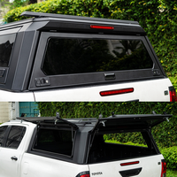 Coque de camping-car en aluminium de qualité supérieure, directement de l'usine, étanche et anti-poussière, pour camion de taille standard avec benne de 5,5 pi ou 6,5 pi, prête pour l'aventure.