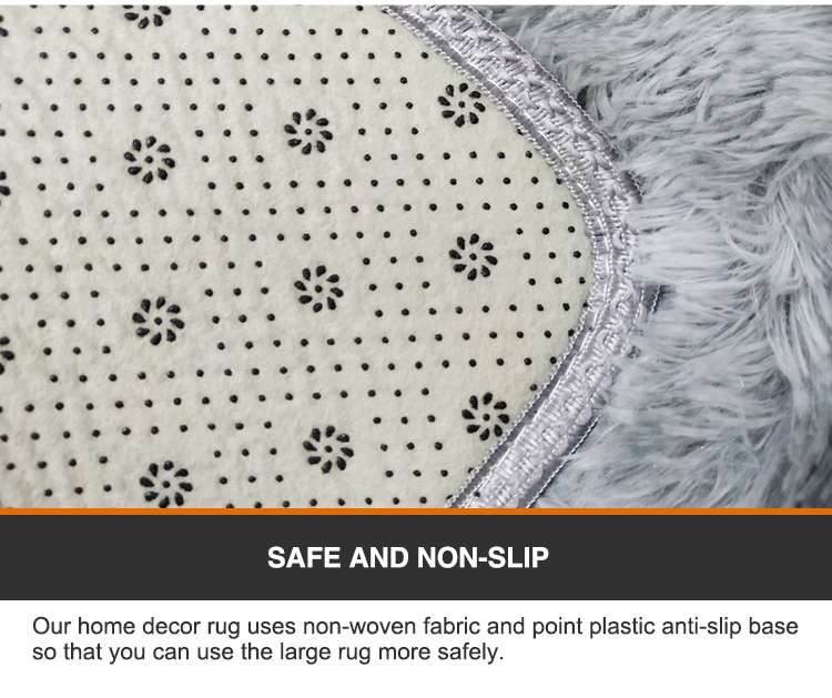 Graceline 2022 Most Popular Custom Rectangle Shape Sheepskin Fur Rugs Tie-dye Area Rugs(图3)