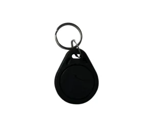 EM4305 TK4100 3# black rfid overwriting 125KHZ t5577 Waterproof NFC keychains customized QR Code RFID NFC Mini ABS keyfobs