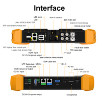 Testeur de caméra CCTV série H20, moniteur 8K pour caméras IP, câble Hi-POE POE++, outils réseau WiFi SFP, traceur de câbles IPC
