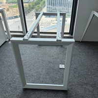 Pied de table de bureau moderne en fer pour salon et hôtel, installation simple, haute qualité, vente en gros à prix abordable