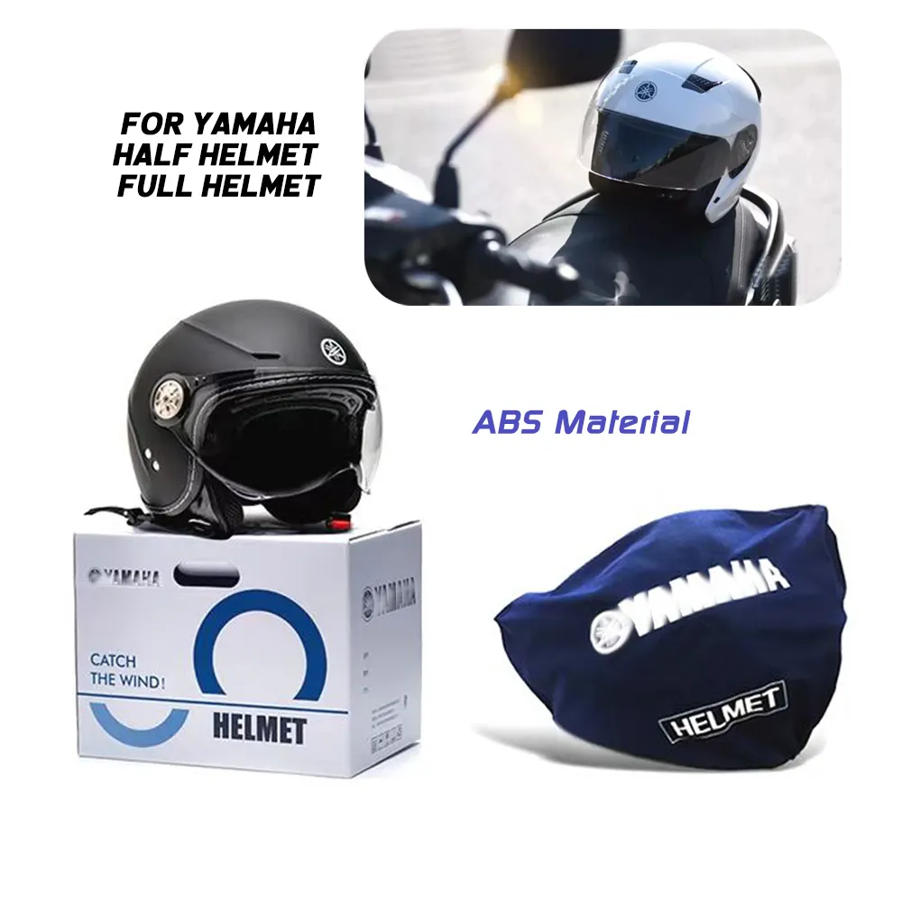 YAMAHA 오토바이 헬멧 정품 남성용 및 여성용 안전 하프 헬멧 전체 헬멧 사용 가능 사계절 ABS