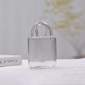 Bubble Handbag <strong>Glass</strong> Flower Arrangement Internet Popular Fish Ornament Modern Paper Box Home <strong>Vase</strong> - Product Image 5