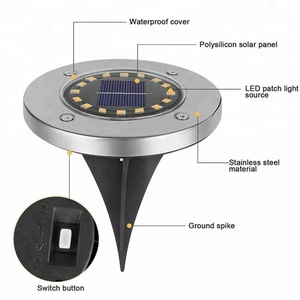 Lumière de piste d'atterrissage LED verte et blanche pour aéroport, alimentée par énergie solaire, IP68, en alliage d'aluminium, PVC, PU, clignotante et réfléchissante - Product Image 2
