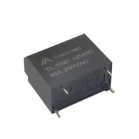 Relais 102F, Relais 25A, Relais 4 broches, Relais électromagnétique scellé 12V TL102F-12VDC-S-H25A
